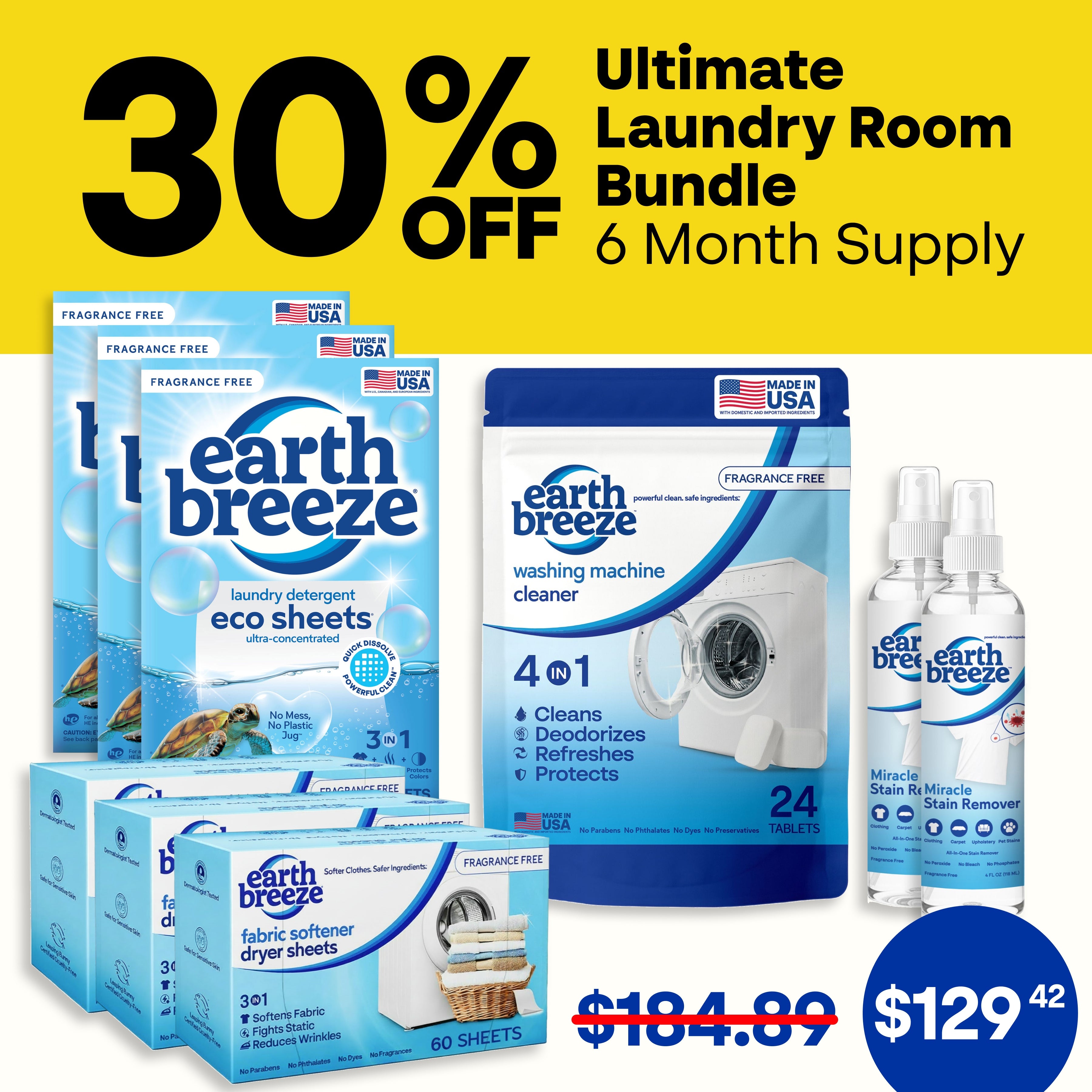 Alternative view of Ultimate Laundry Room Bundle 6 Month Supply